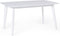 SANFORD - Uitschuifbare eettafel - Wit - 90 x 150/195 cm - MDF