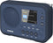 Sangean - DPR-76BT, draagbare radio DAB+/FM/bluetooth, donkerblauw