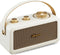 Sangean RA-101 Draagbare radio FM Bluetooth, AUX Oplaadbaar Ivory, Goud