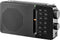 Sangean SR-36 - FM Radio - Draagbare Radio met AM en FM - Zwart
