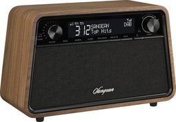 Sangean WR-201D high end houten FM en DAB+ tafel radio met Bluetooth en goede klank, vintage
