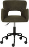 SANILAC - Bureaustoel - Groen - Bouclé