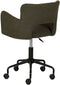 SANILAC - Bureaustoel - Groen - Bouclé