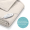 Sanitas SHD 70 Elektrische Warmtedeken - 180 x 130 cm - Fleece - Machinewasbaar - 2 Jaar garantie - Beige