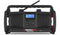 Perfectpro Workstation - Bouwradio - DAB+ FM Bluetooth USB - Zwart