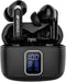 Sansui W9 - Bluetooth Oordopjes - Stereo Wireless Earphones - BT 5.4 - ENC - IPX-4 - Zwart