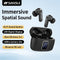 Sansui W9 - Bluetooth Oordopjes - Stereo Wireless Earphones - BT 5.4 - ENC - IPX-4 - Zwart