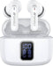 Sansui W9 - Bluetooth Oordopjes - Stereo Wireless Earphones - BT 5.4 - ENC - IPX-4 - Wit