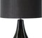 SANTEE - Tafellamp - Zwart - Porselein