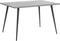 SANTIAGO - Eettafel - Grijs - 80 x 120 cm - Vezelplaat