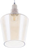 SANTON - Hanglamp - Lichte houtkleur - Glas