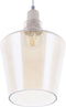 SANTON - Hanglamp - Lichte houtkleur - Glas