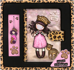 Santoro London Gorjuss™ Purrrrrfect Love Notitieboekset Met Boekenlegger Veelkleurig