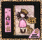 Santoro London Gorjuss™ Purrrrrfect Love Notitieboekset Met Boekenlegger Veelkleurig
