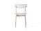 SANTOS - Eetkamerstoel - Lichte houtkleur - MDF