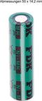 Sanyo FDK Flat Top HR-AAU NiMH-batterij 1,2 V 1650 mAh / AA zonder soldeertag