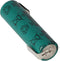 Sanyo FDK NiMH-batterij met platte bovenkant 1.2V 1650mAh soldeertag Z-FORM
