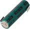 Sanyo FDK NiMH-batterij met platte bovenkant 1.2V 1650mAh soldeertag Z-FORM