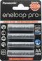 Sanyo XX eneloop Technology HR-3UWX min. 2500mAh en Panasonic accubak