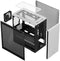 DeepCool Macube 110 - Mini tower pc-behuizing - Micro ATX / Mini-ITX - 1x120 mm - Wit