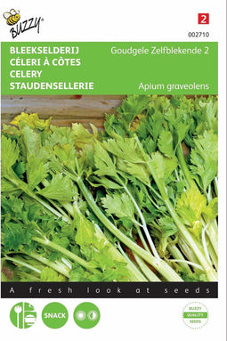 2 stuks - Buzzy - Bleekselderie Goudgele Zelfblekende