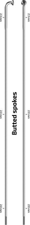 Sapim Spaak 14-246 X-Strong RVS zonder nippel (100st)
