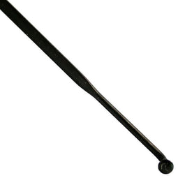 Sapim Spaak CX-Ray14-258 RVS z/nippel zw (1 stuk)