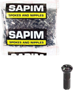 Sapim Spaaknippel sp13 velg 14 zwart zak (100 stuks)