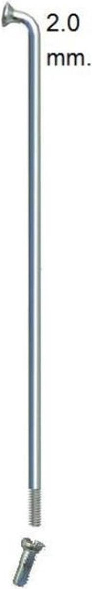 Sapim Spaken 14-170 rvs met nippel
