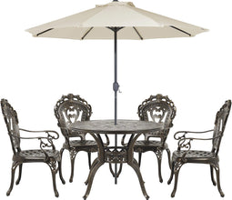 SAPRI - Tuinset - Bruin - Aluminium