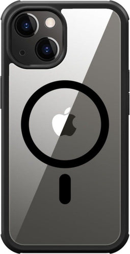 Valenta iPhone 14 Plus - Full Cover MagSafe Bumper - Gehard Glas 9H - Zwart