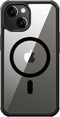 Valenta iPhone 14 Plus - Full Cover MagSafe Bumper - Gehard Glas 9H - Zwart