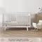 Hoeslaken 70x140 - 100% Oeko Tex Gecertificeerd Katoen - Set van 2 - Wit en Beige (2 stuks)