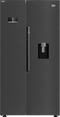 Beko GN163241XBRN - Amerikaanse koelkast - Side by side - Zilver
