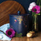 Sara Miller London - Bewaarbus Hummingbird - Vogels - Bewaarblik - Navy blauw - Rond - Blik - Ø 17 x 17 cm
