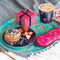 Sara Miller London - Chelsea Mug Navy - Mok - Navy blauw - Vogels - Ø 9,8 cm, H 10,6 cm, 0,34 l