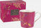 Sara Miller London - Chelsea Mug Pink - Mok - Roze - Vogels - Ø 9,8 cm, H 10,6 cm, 0,34 l