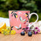 Sara Miller London - Orchard Mug Coral - Mok -Roze - Ø 9,8 cm, H 10,6 cm, 0,34 l