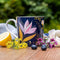 Sara Miller London - Orchard Mug Navy - Blauw - Mok - Ø 9,8 cm, H 10,6 cm, 0,34 l