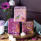 Sara Miller London - Set van 3 Bewaarblikken Haveli Garden - Vierkant - Roze - Blik - 10,5 x 10,5 x 10,5 cm