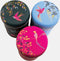 Sara Miller London - Set van 3 Bewaarbussen Paradise - Bewaarblik - Zwaluw/Paradijsvogel/Kolibrie - Rond - Blik - Ø 10,5 cm - Hoogte: 15 cm