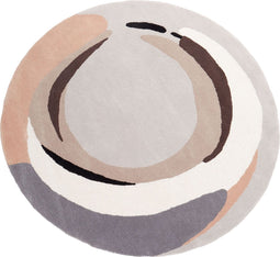 SARGODHA - Vloerkleed - Meerkleurig - ⌀ 140 cm - Wol