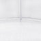 vidaXL - Tuinkas - met - stalen - frame - 24 - m² - 6x4x2 - m - wit