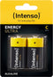 Intenso 7501432 - Alkaline Batterijen C / LR14 / Baby 1.5V 8000 mAh - Geel
