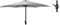 Aluminium Parasol met handig opdraaisysteem - Ø300 cm - Lichtgrijs