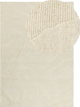 SASNAK - Vloerkleed - Beige - 200 x 300 cm - Wol