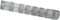 vidaXL - Veldhek - 0,8x50 - m - Gegalvaniseerd - Staal