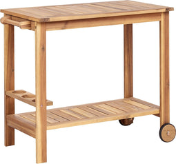 SASSARI II - Trolley - Lichte houtkleur - Acaciahout