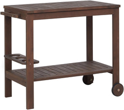 SASSARI - Keukentrolley - Donkerhout - Acaciahout