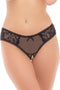 Slip Zwart M/L – Comfortabele Pasvorm en Sensuele Uiterlijk